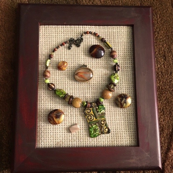 BEAUTIFUL REINVENTED WALL ART - Picture 1 of 3